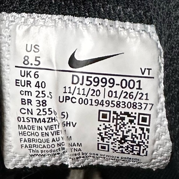 Nike Women’s Sz 8.5 Air Max 97 Multi Stitch Rainbow Training Running Sneakers - Picture 9 of 9